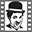 Charlie Chaplin - The King of Comedy Geocoin