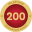 200 Cache Milestone Coin and Tag Set