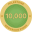 Team GeiKu&#39;s 10000 Cache Milestone Coin