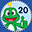 NCreviewer 20 Year Volunteer Anniversary Tag
