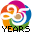 mel-whv's 25 Years of Geocaching Geocoin
