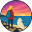 Sweden Girl of Nature Geocoin