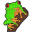 Red-Eyed Tree Frog Geocoin