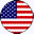 U.S. Flag Micro Geocoin