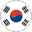 South Korea Flag Micro Geocoin