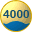 Geo Award Geocoin – 4000 Caches