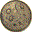 The Moon Geocoin -Blutmond