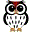 Owl Geocoin - Snowowl