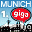 223_MUNICH 2014 - First GIGA Event worldwide Geocoin (Black nickel)