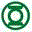 Green Lantern Mystery Geocoin