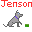 Jenson&#160;the&#160;Geohound Geocoin