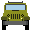 Green Jeep 4x4 Travel Bug